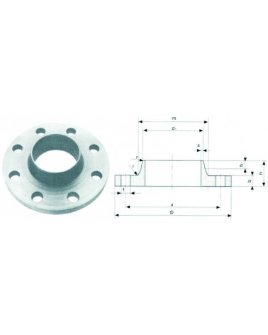 FLANGIA COLL DN15  PN16/40