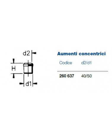 RIDUZ CONC SITECH+ M50XF40