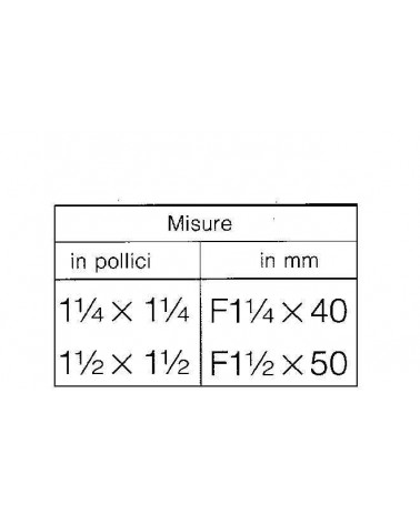 GIUNTO FIL C/E F40 xF1,1/4