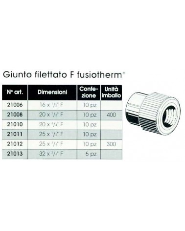 GIUNTO FIL S/E F16 xF1/2  