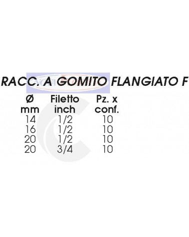 TERM GOM C/FLANG F 16x1/2 