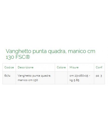 VANGHETTO PUNT/QUADR 22x16