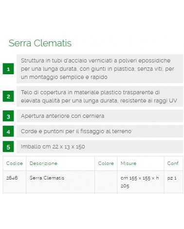 SERRA CLIMATIS A CASETTA  