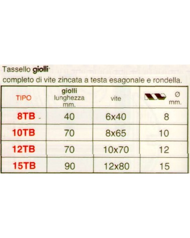 TASSELLO GIOLLI C/VIT 10TB