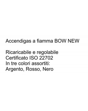 ACCENDIGAS FIAMMA BOW NEW 