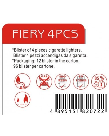 ACCENDINI BLISTER 4PZ     