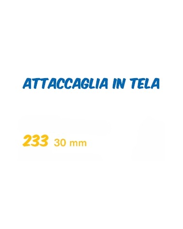 ATTACCAGLIA TELA 30MM  20P