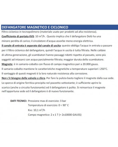 DEFANGAT MAGNET/CICLON 3/4