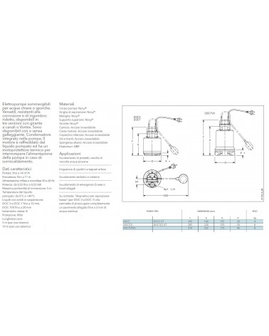 ELETTROPOMPA  DOC 3   IMME