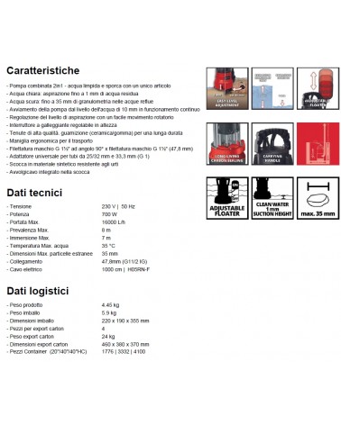 POMPA ACQ/SCUR GC-DP7035LL