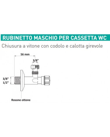 RUBIN CASS WC 3/8x3/8 VIT 