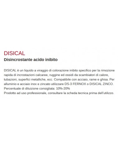 DISINCROSTANTE DISICAL 1LT