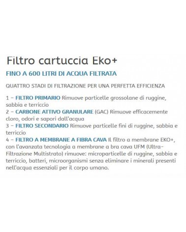 CARTUCCIA RICAMBIO EKO+   