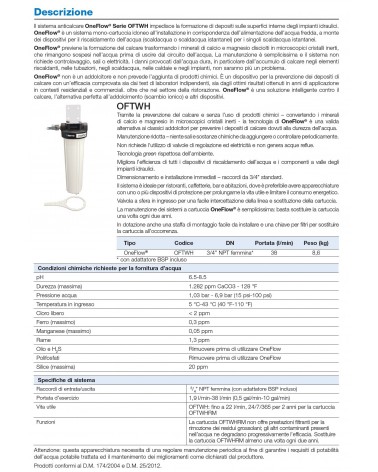 KIT ANTICALCARE 38/LM 3/4"