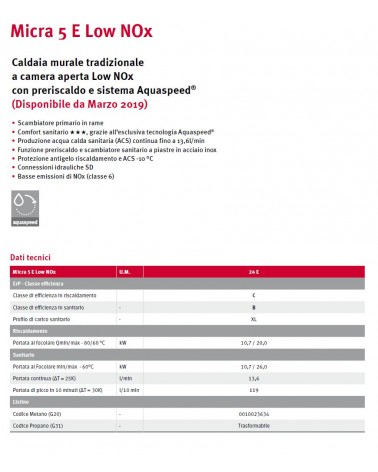 CALD MICRA 5 24E LOW NOX  