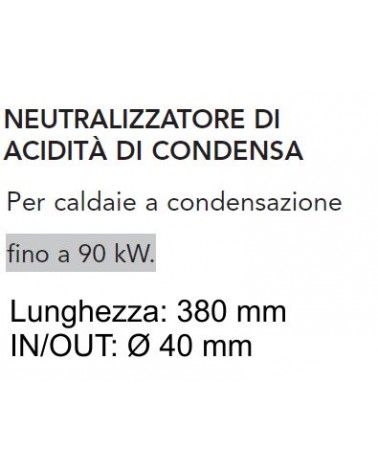 NEUTR. CONDENSA ACIDA 90KW