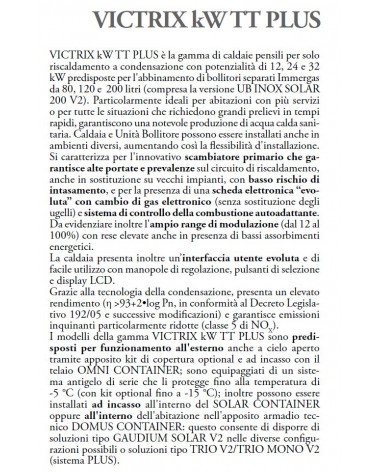 CALD VICTRIX 24 KW TT PLUS