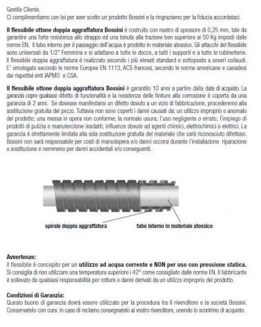 FLEX DOCC TOPBOSSINI cm125