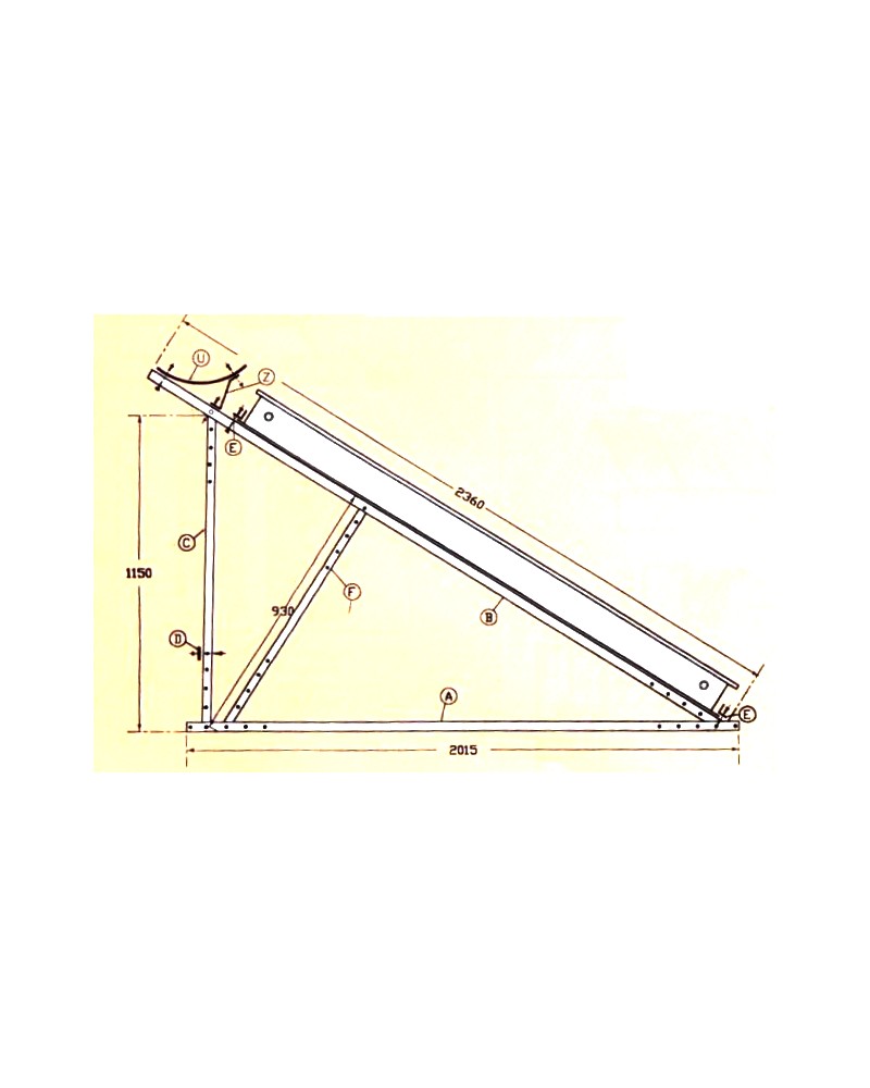 TELAIO PER MEGASUN 300    