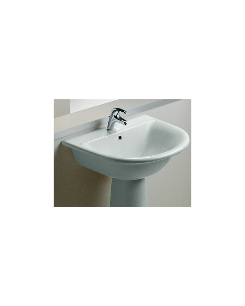 LAVABO FIORILE 65X53 BIANC