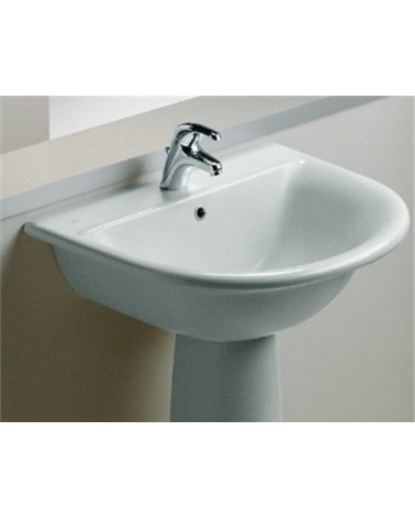 LAVABO FIORILE 65X53 BIANC