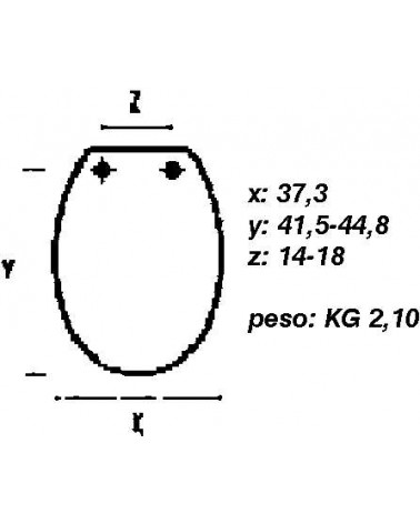 SEDILE KELA POLIEST.BIANCO