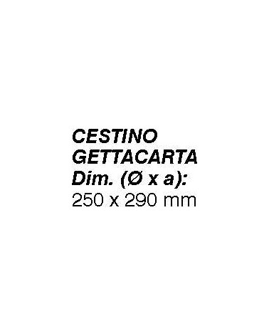 CESTINO GETTACARTA        