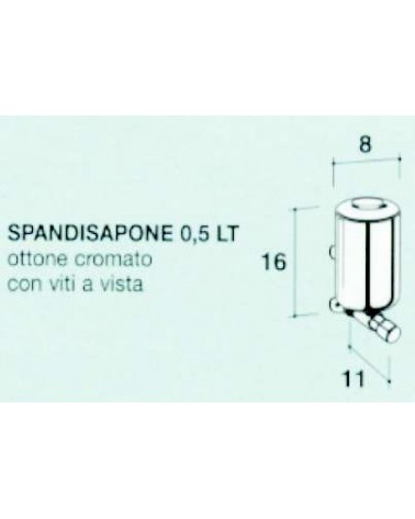 SPANDI SAPONE A PULSANTE  