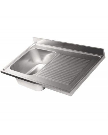 LAVELLO INOX SC/DX   80X50