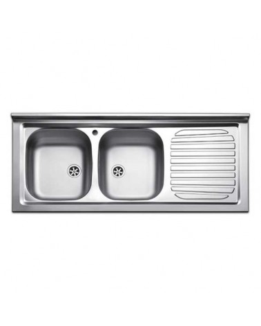 LAVELLO INOX SC/DX  120X50