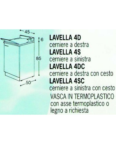 MOBIL.LAVAT.45X50 DX S/CES