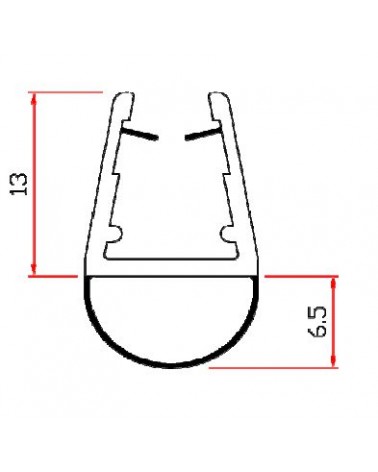 GUARNIZ TOND X CRIST 6/8MM