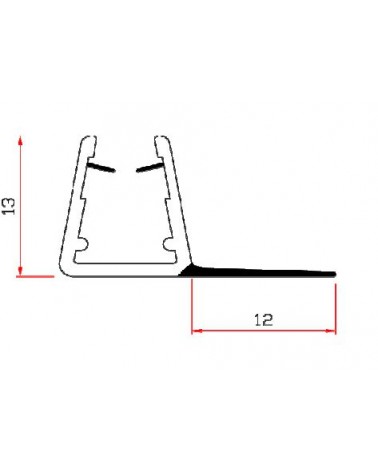 GUARNIZ CRI 6/8MM BAFFO 12