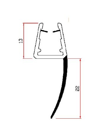 GUARNIZ CRI 6/8MM BAFFO 22