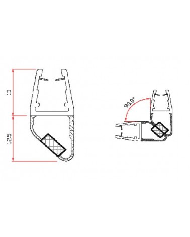 GUARNIZ MAGN 90? CRI 6/8MM