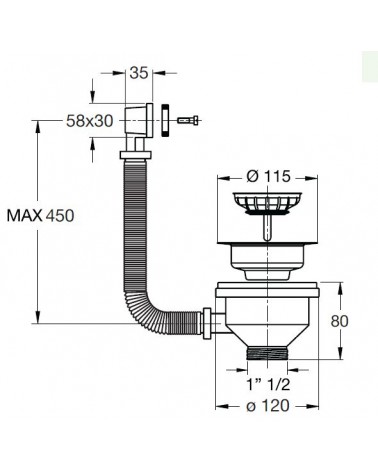 PILETTA BASKET C/T RET 90 