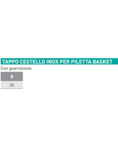 GRIGLIA BASKET diametro 8 cm DELO'