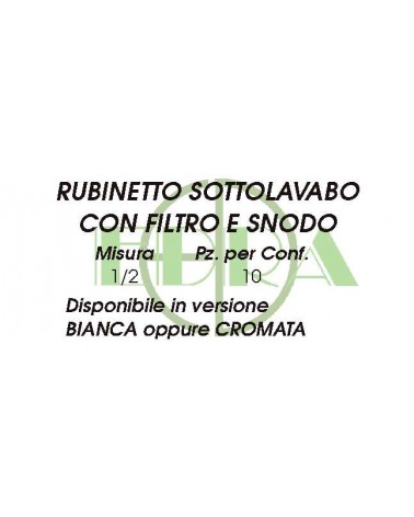 RUBINETTO C/FIL SNOD C/ROS