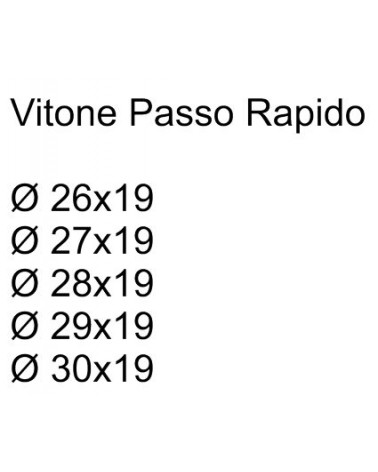 VITONE PASSO RAPIDO diametro 26X19