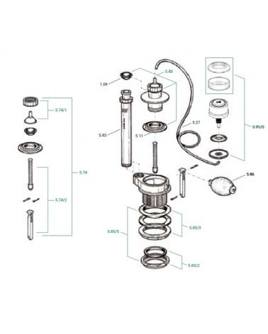 BATTERIA UNIBOX  ATT BASSO