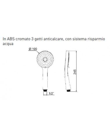 DOCCETTA ELISA ABS 3J diametro 100