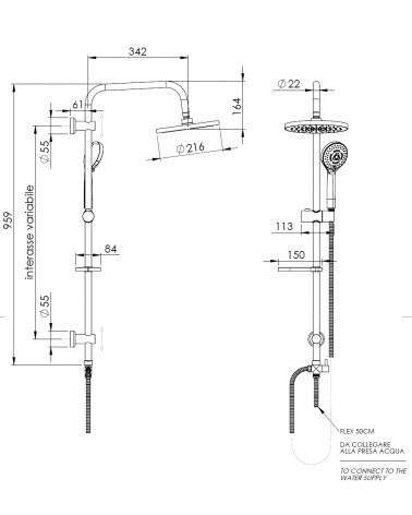 COLONNA NATURE 332 CRM    