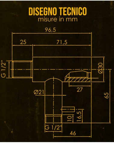 DEVIATORE PES DOCC 1/2 D/C