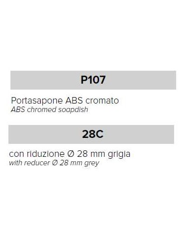 KIT PORTASAP ABS P107 28C 