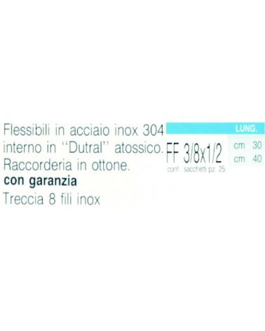 FLESSIBILE  FF 3/8x1/2x30 