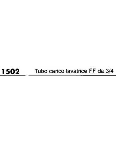 TUBO CARICO LAVATR. 1,00 m