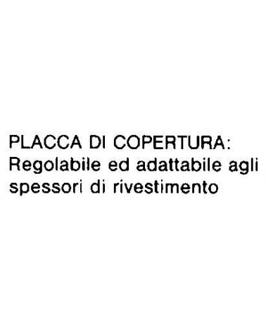 PLACCA PL.x DORA P80 BIANC