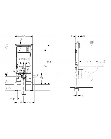 DUOFIX ITALIA SIGMA8 X WC 