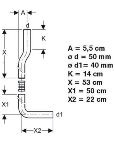 TUBO RISCIACQUO IN 2PZ    