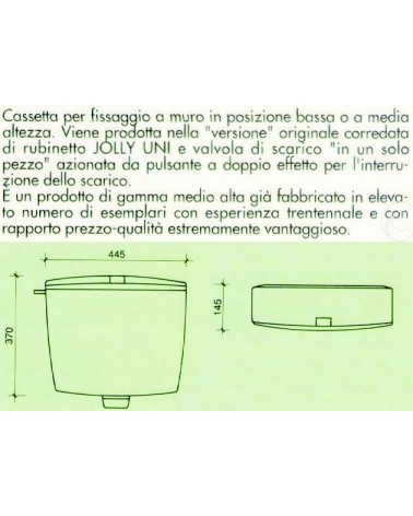 CASSETTA SMERALDO   BIANCA